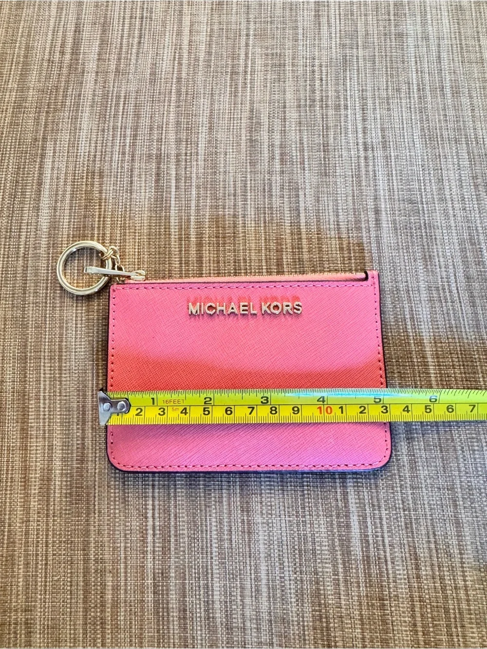 Michael Kors Jet Set Travel Pink Coin Pouch